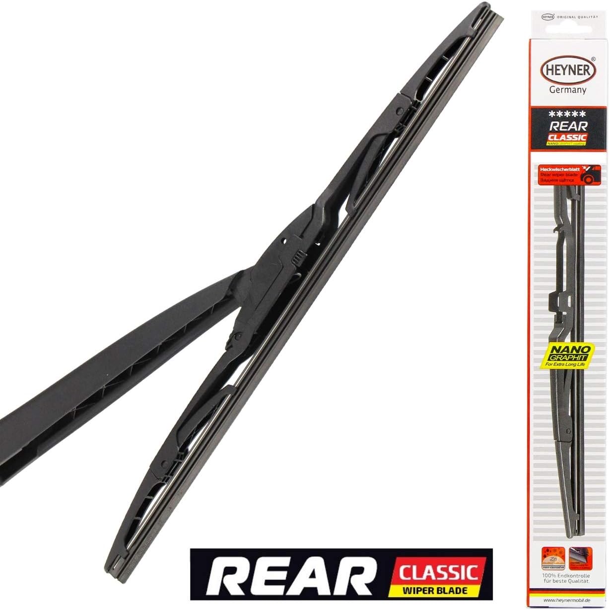 Chevrlet Cruze Quality Heyner Germany Classic Rear Wiper Blade 14" 350mm Single Replacement RA