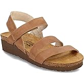 Black Leather Women's Kayla Sandals by Naot