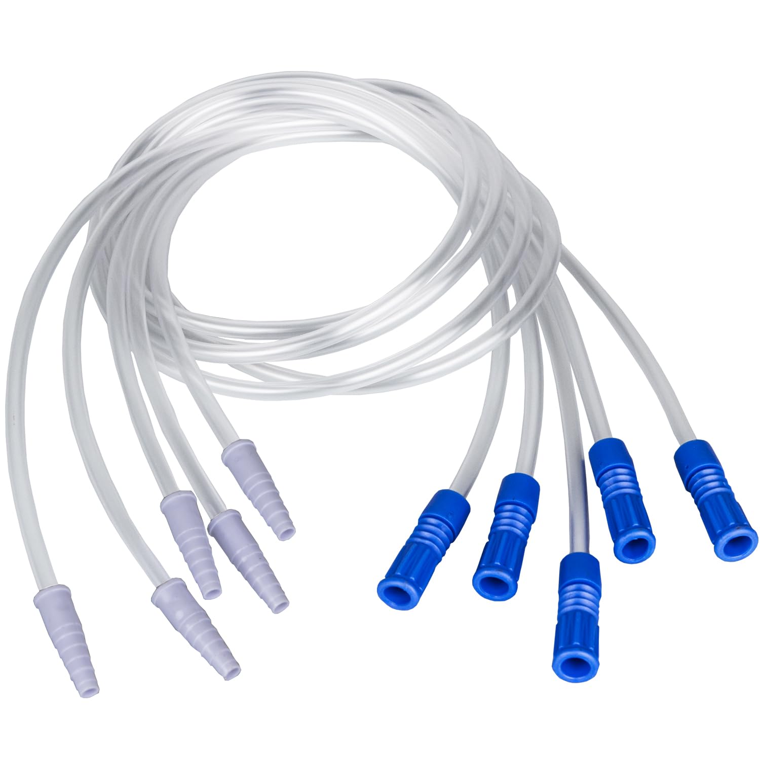 Photo 1 of VWJ 5 Pieces Urinary Drainage Bag Extension Tubing, 36" Catheter Drain Extension Tube, Flexible Drainage Tube Connector, Tubing Extension for Drainage System, Universal Fit for Urine Bag