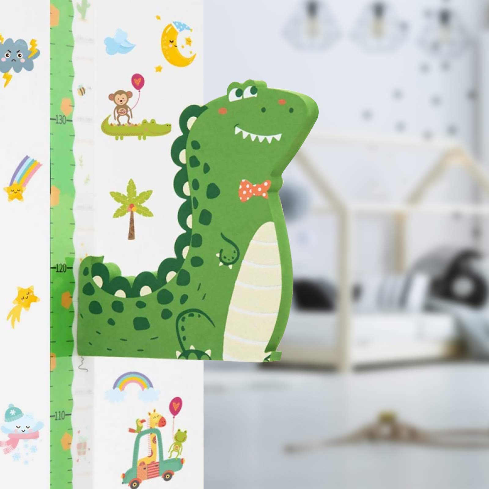Buy 3D Height Chart, Baby Dinosaur Growth Chart Ruler Removable Wall