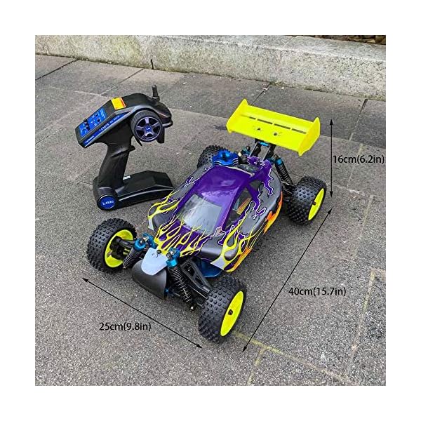 SSBH 1/10 Fernbedienung Kraftstoff 4WD Offroad-Fahrzeug, ölbetriebene Hochgeschwindigkeits-Treibspielzeugauto-Modell… – Bild 8