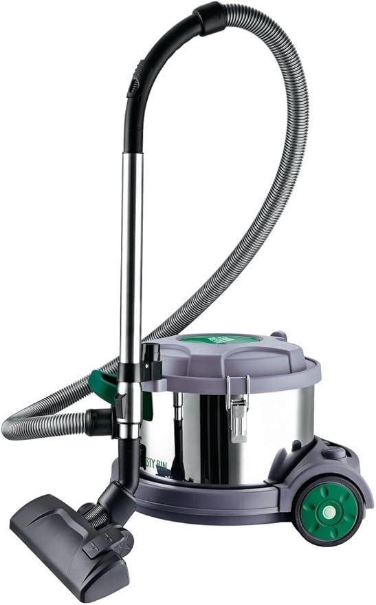 Dusty Bin DB05 12L HEPA Max Robust StainlessSteel Canister Vacuum Cleaner Amazon.co.uk