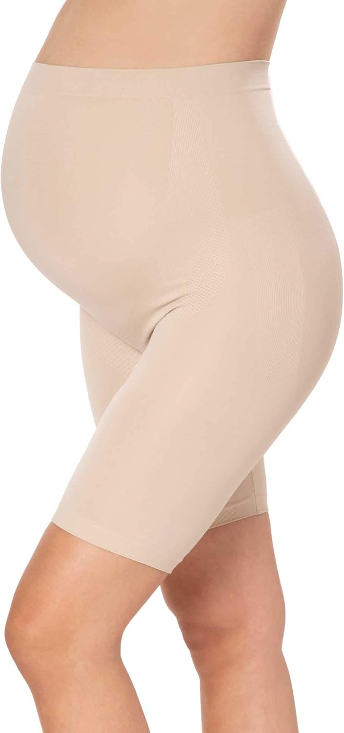 Mamarella Seamless Maternity wear Body Shaper Skin Color XL, Soft Over