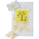 TOMOSAN Yuzu Mochi Candy, Traditional Japanese Citrus Sweets with Yuzu Paste, Soft &amp; Chewy (300g / 10.58oz)