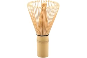 Fdit Tea Whisk, Matcha Whisk for Japanese Tea Ceremony Traditional Chasen Tool for Matcha Preparation (Chang Sui (64 Books))