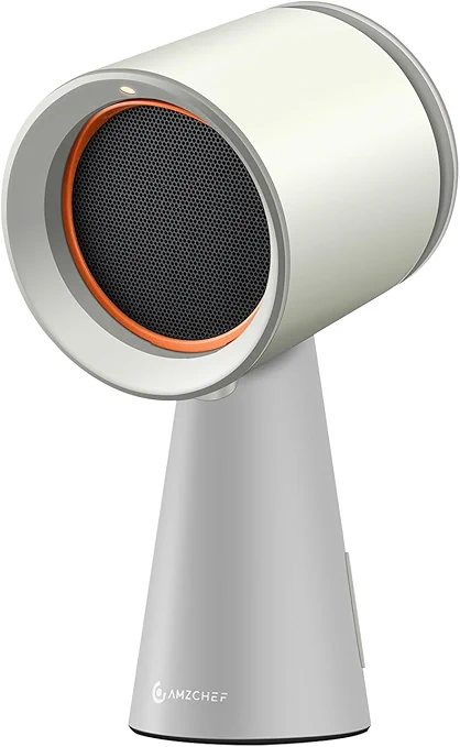 AMZCHEF Portable Range Hood, Desktop Exhaust Fan with 3 Speed Range Hood,Low Noise Large Oil Collection Cup,Detachable Aluminum Filter, Portable Kitchen Exhaust Fan for Indoor BBQ, Hot Pot-wc