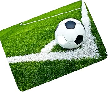 Balón de fútbol Alfombra de área, Resbalón Anti Goma Tapete ...