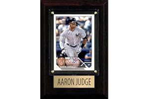 FRESHD CARDS Aaron Judge 2024 Bowman Topps Baseball 4x6 Card Plaque Yankees