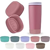 Kaitiaki 2pcs Silicone Boot for Owala SmoothSip Slider Coffee Tumbler 20oz 12oz, Anti-Slip Sleeve for Travel Coffee Mug, Protective Accessories for Owala BPA Free