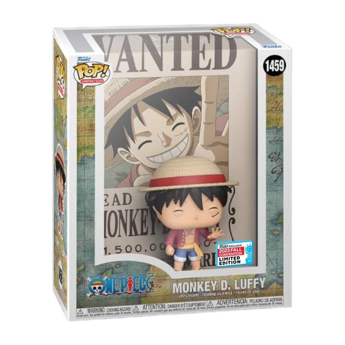 Photo 1 of Funko Pop! Poster: One Piece - Luffy (NYCC 2023 Shared Exclusive)