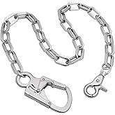 Ahiller Wallet Chains for Men Women, Heavy Duty Hip Hop Pants Jean Belt Key Chain with Double Lock Design