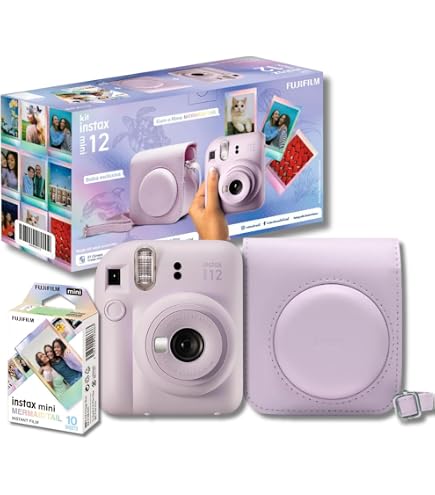 Conjunto de câmera instantânea Fujifilm Instax Mini 