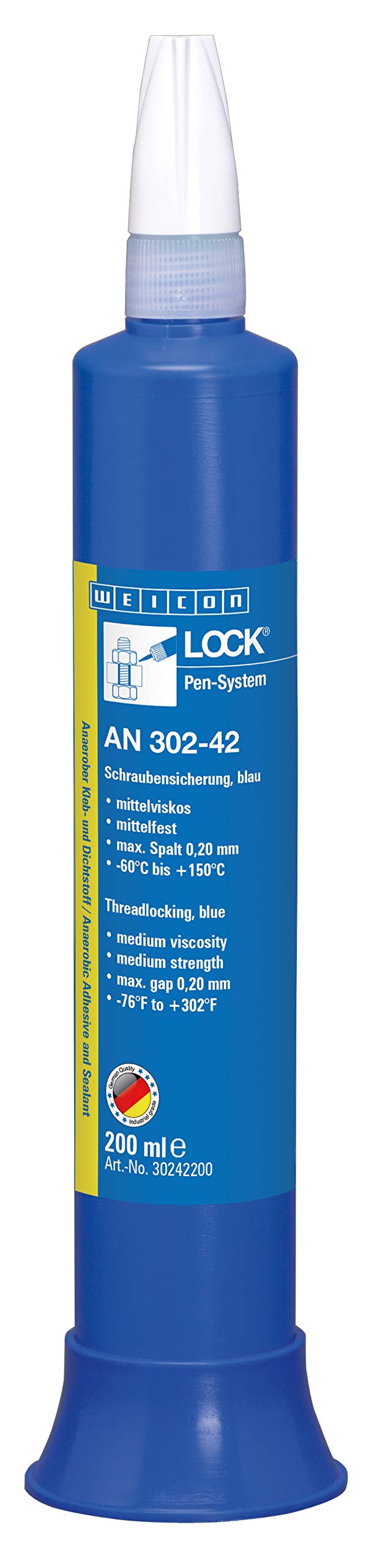 WEICONLOCK® an 302-42 200 ml Screw and Nut Fixer, Dosing Tip