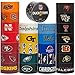 Duck Brand Duct Tape (25 Random Rolls) NFL Sports and College Duct Tape Multi Pack for Duct Tape Craft Designs DIY Duct Tape Bulk Set Lot