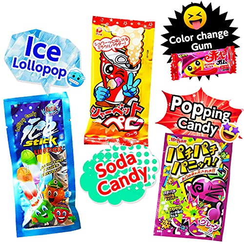 SHOGUN CANDY, Japanese Snacks & Japanese Candy Variety Pack 30 Pcs
