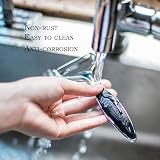 Leaflai Potato Peeler Y & I Shape Stainless Steel Swivel Ergonomic Non-Slip view 9