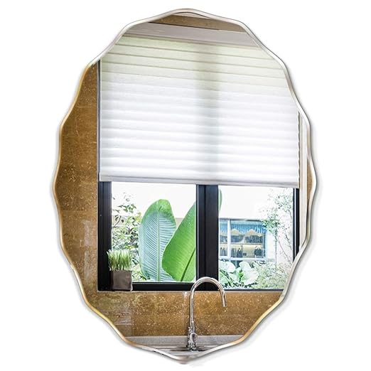 Amazon.de: Mirror Spiegel - Badezimmerspiegel, ovaler rahmenloser