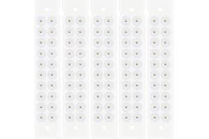 Pddolw Ear Seeds Acupuncture Kit - Relaxation, Easy Application, and Excellent Durability to Support Your Beauty Gold beads-100 Pcs