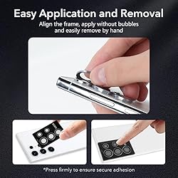 aidvaia Clear Camera Lens Protector Compatible with