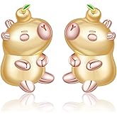 TALYKONG Capybara Gifts,Capybara Earrings Stuff Jewelry for Women