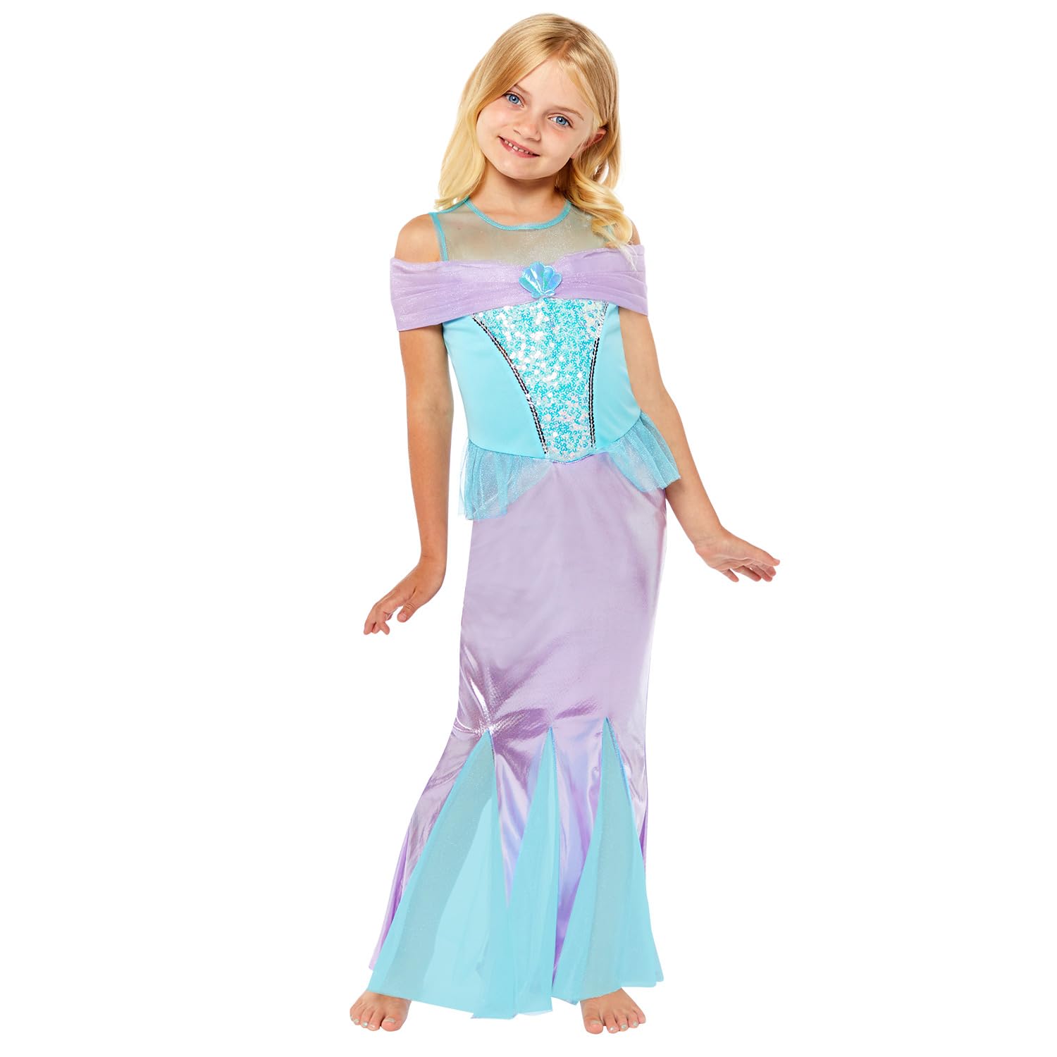 Amscan 9918382 - Girls Magical Mermaid Book Day Fancy Dress Costume Age: 10-12 Yrs