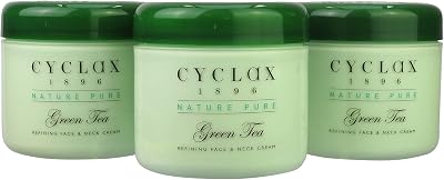 Cyclax Nature Pure Green Tea Face Neck Cream 300ml Pack of 3 Moisturising