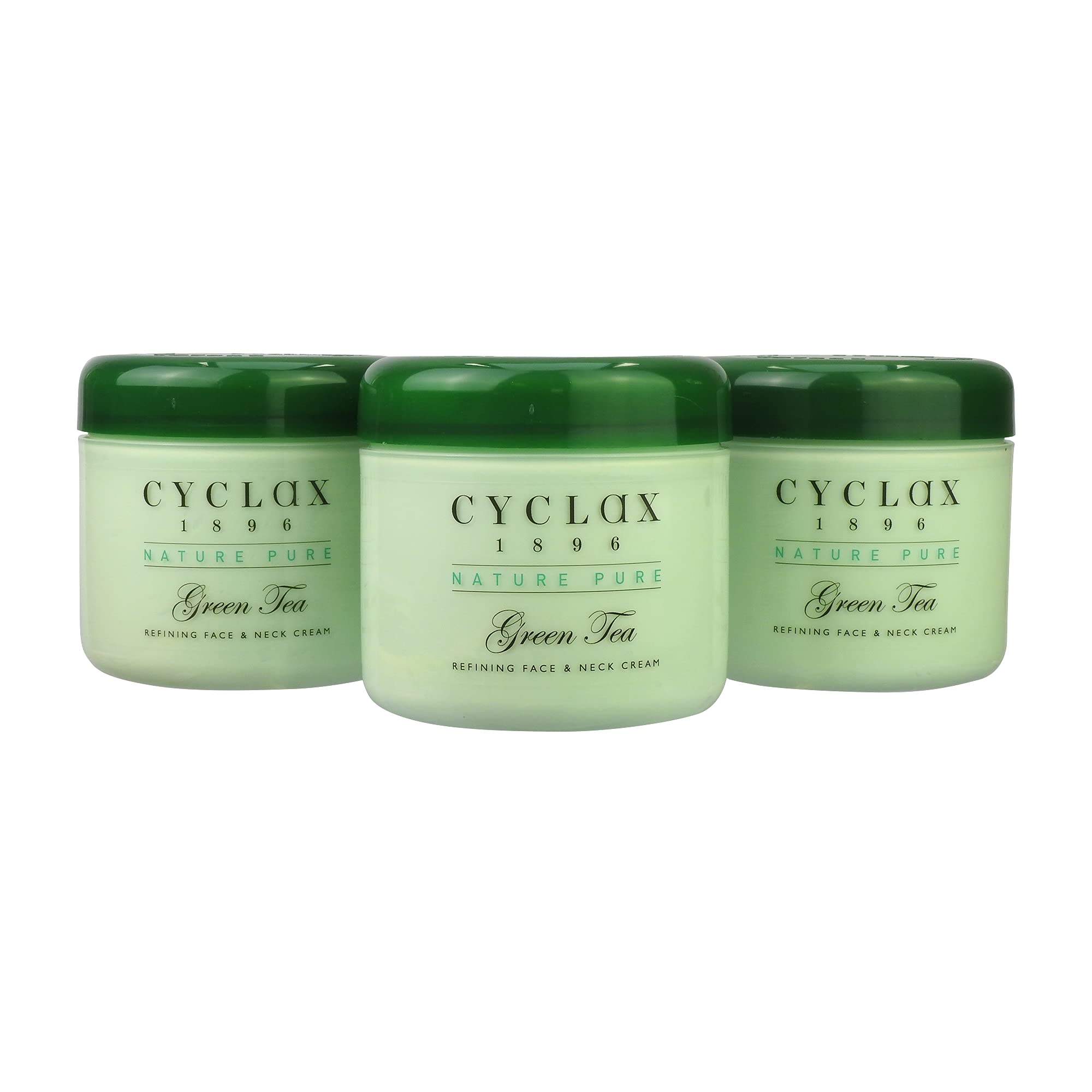 Cyclax Nature Pure Green Tea Face & Neck Cream 300ml (Pack of 3)