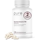 Saccharomyces Boulardii Probiotics 10 Billion CFU Made in USA | No Fillers Patented Strain: Lynside CNCM I-3799 Probiotics for Men and Women | Pure TheraPro Rx, Pharma Grade 120 Count