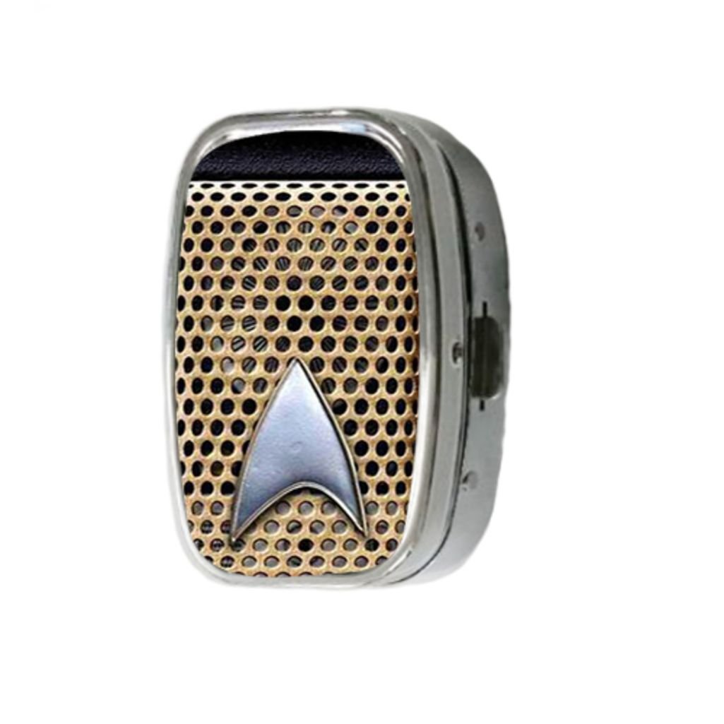 Star Trek Custom Unique Stainless Steel Pill Box Medicine Tablet Holder