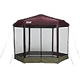 Coleman Back Home Screened Canopy Tent with Instant Setup; Outdoor Gazebo for Bug-Free Lounging, Fits Over Picnic Tables, Ideal for Parties, Events, Tailgates, Dining, & More