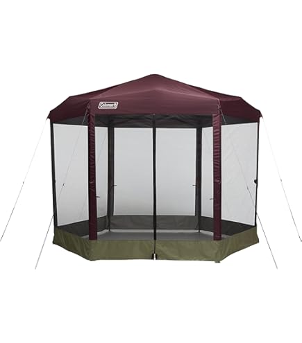 Amazon.com: Coleman Back Home Screened Canopy Tent with Instant