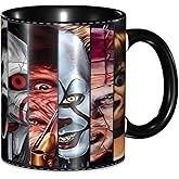 Funny Coffee Mug - Friends Halloween Horror - Horror Movie Enthusiast Gifts – Halloween - Holds up to 11oz Novelty Cup