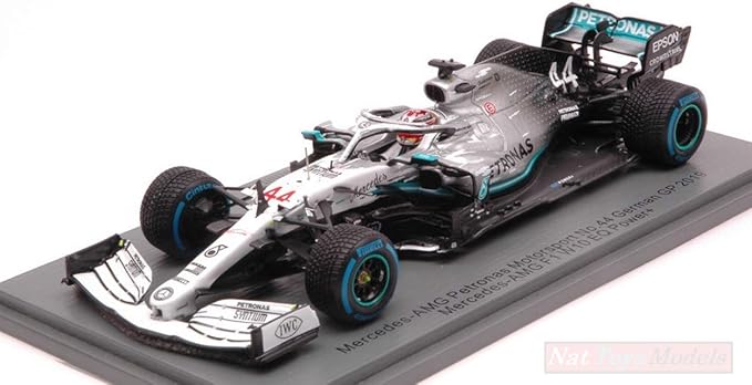 picture Mercedes F1 Car Germany 2019 spark model s6092 mercedes f1 w10 lewis