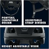 ABUS MoTrip MTB Helmet - Unisex, Height Adjustable Peak, Ponytail Ready view 3