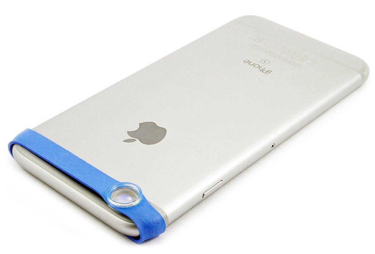 Mobile macro lens, 4x magnification lens band