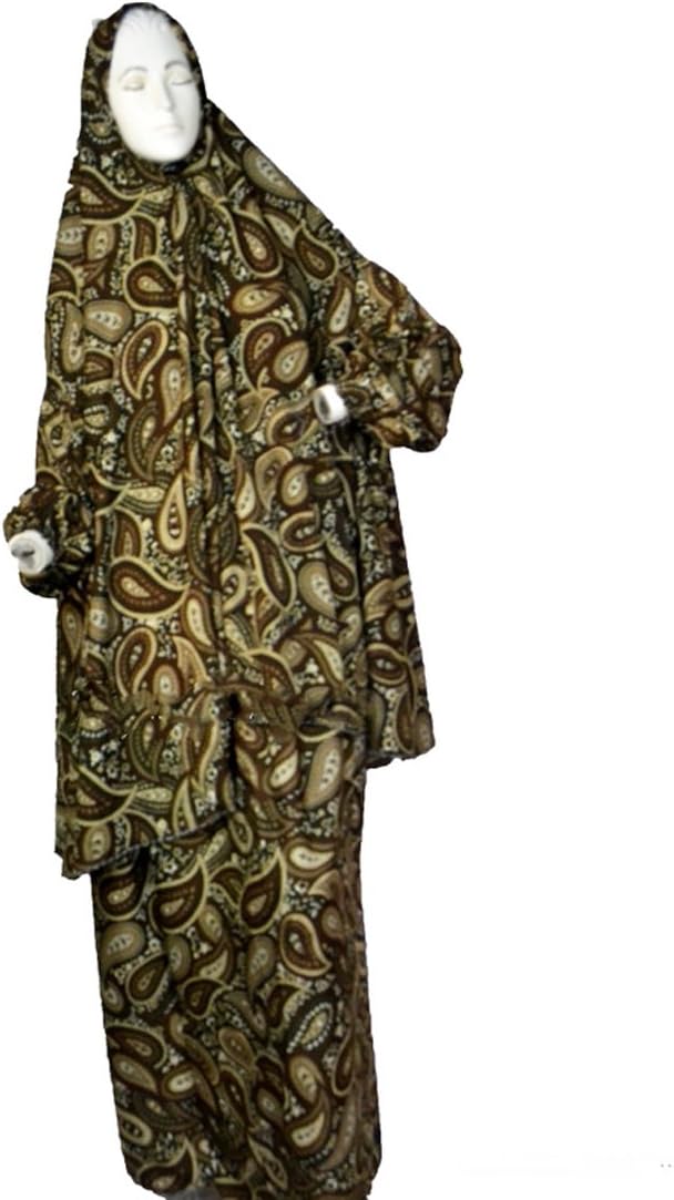 Hayaa 2-pc Muslim Women Prayer outfit Isdal Free Size