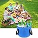 ELECTRFIRE Collapsible Bucket Compact 5 Gallon Portable Folding Water Container 20L Camping Water Storage Wash Basin for Traveling Hiking Fishing Boating Gardening Campingthumb 2