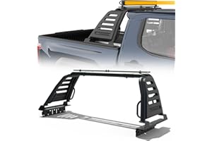 LOX ROX T-rexo Series Sport Roll Bar Compatible with for Tacoma, Ranger, Canyon, Frontier | No Drilling Required | Light Mount | Compatible/Tri-fold/Roll-up/Tri-fold Cover