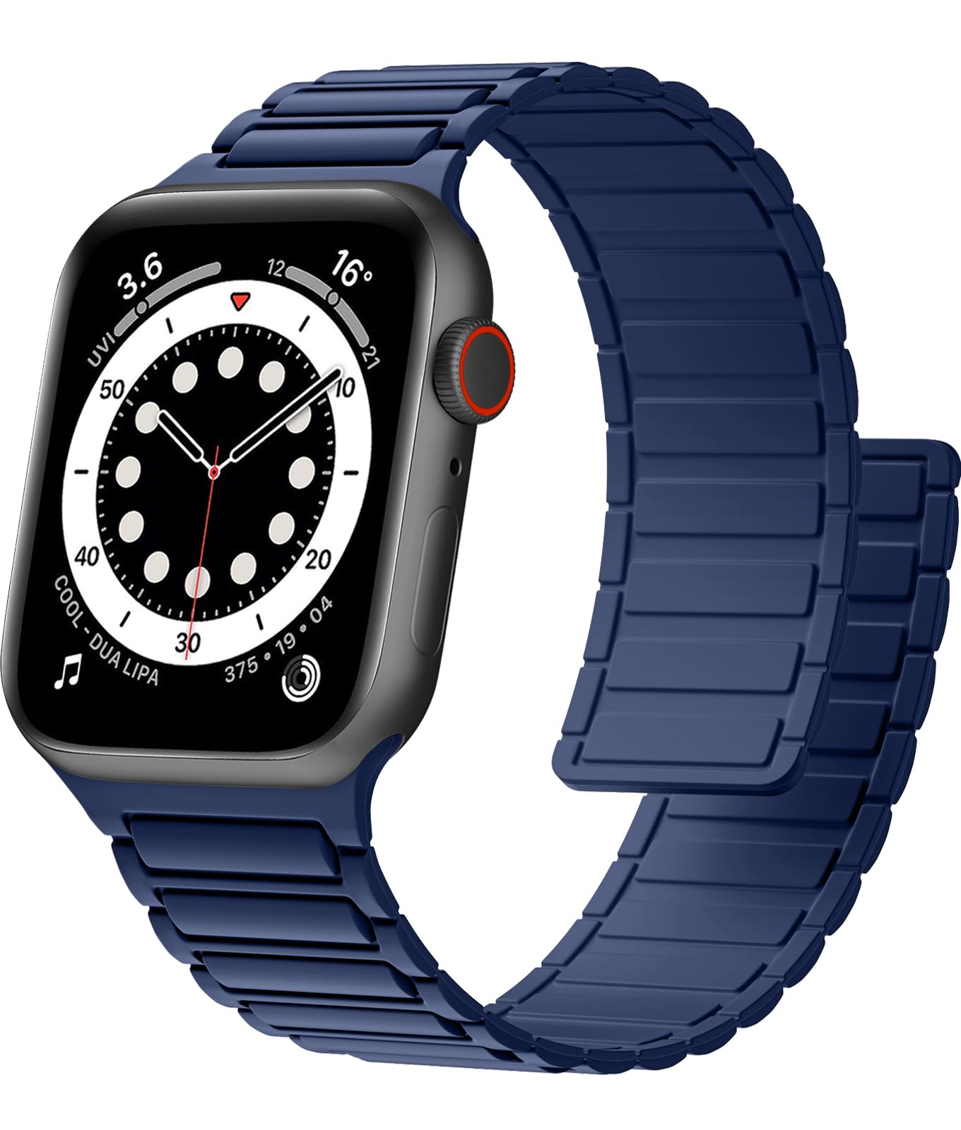 CeMiKa Magnetic Straps Compatible with Apple Watch Strap 38mm 40mm 41mm 42mm, Strong Silicone Magnetic Sport Loop Replacement Bands for iWatch Ultra 2/Ultra Series 10 9 8 7 SE 6 5 4 3 2 1, Women Men — image 1