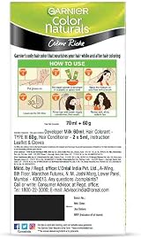 Garnier Color Naturals Regular Natural Black Hair Dye view 7