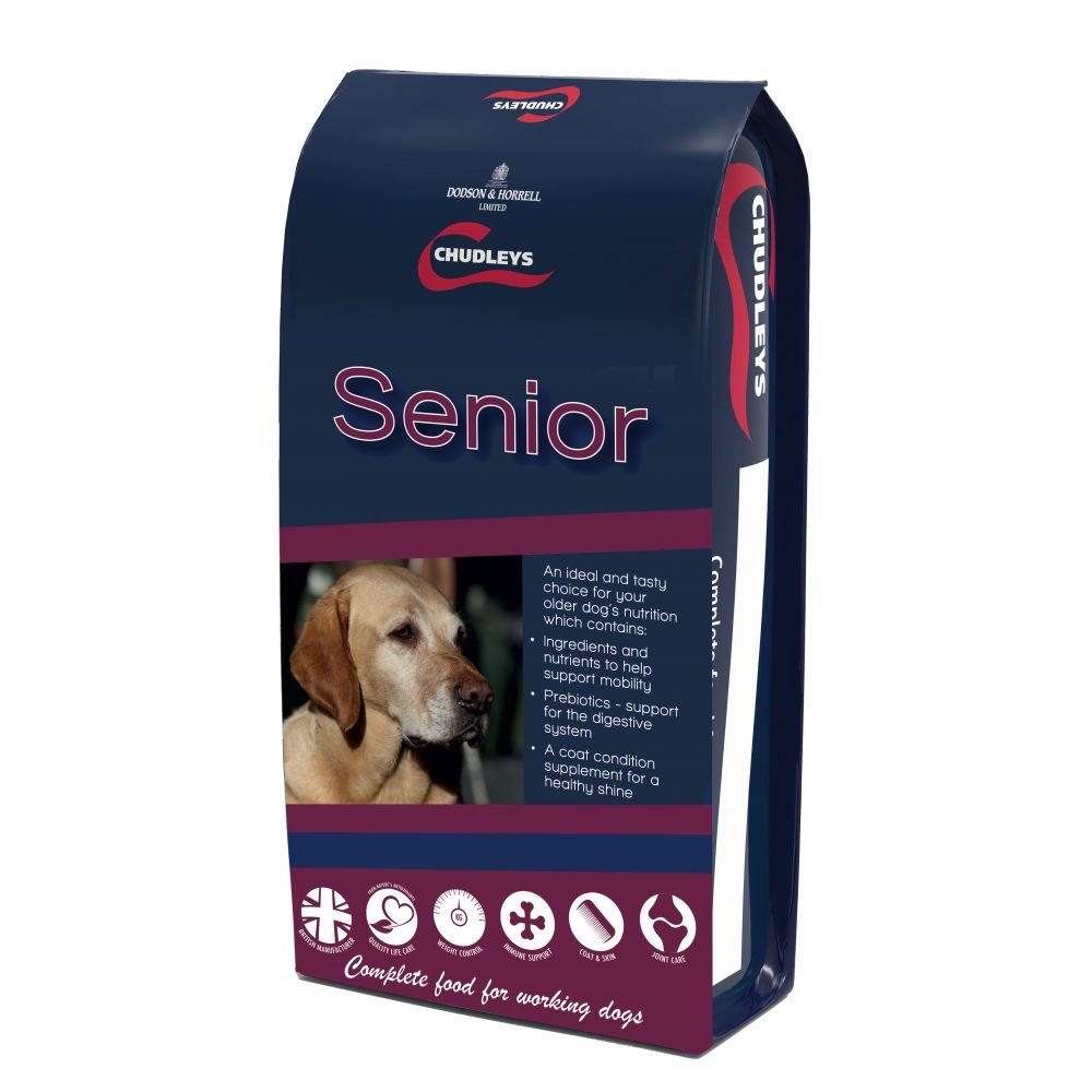 Chudleys Senior Dry Dog Food with Chicken, Oats, Rice and Vegetables, 15 kg