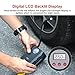 Digital Tire Inflator, GOOLOO 12V DC Air Compressor, Portable Auto Electric 150 PSI Tyre Pump with Tire Pressure Monitor and Preset for Car, Bicycle, Motorcycles, Sport Balls and Other Inflatables