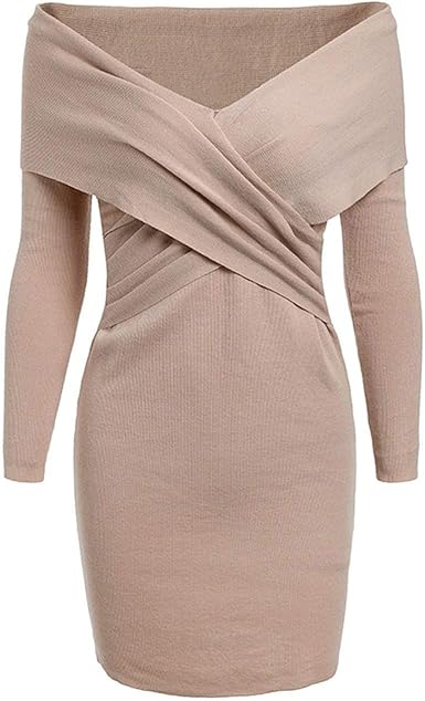 criss cross sweater dress