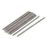 uxcell M3 x 100mm 0.5mm Pitch 304 Stainless Steel