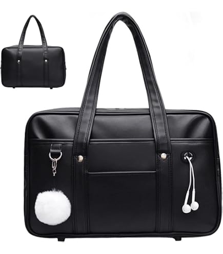 Amazon.com: Licsaliwe Japanese School Bag, Large Capacity PU