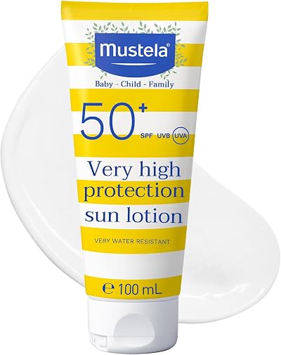 Mustela Very High Protection Sun Lotion SPF 50+ 100ml Baby Family