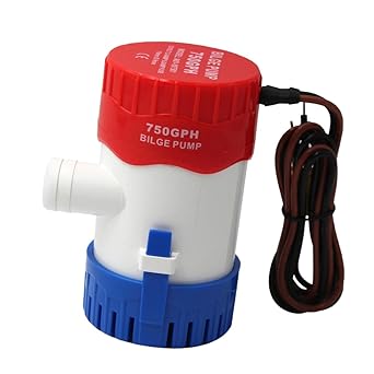 Amazon ボート用 12v 750 Gph 電気 ビルジポンプ ウォーターポンプ 電気ポンプ 水中ポンプ 水中ポンプ 産業 研究開発用品 通販