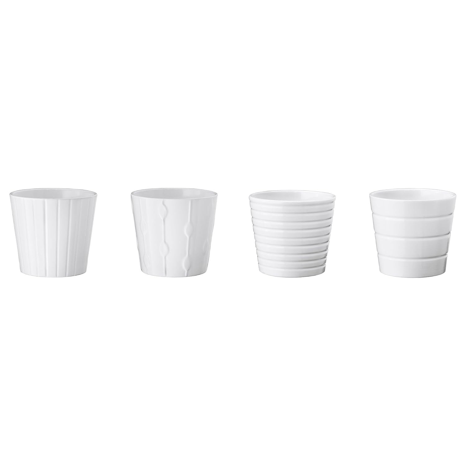 Samverka White Plant Pot 9 Cm Ikea