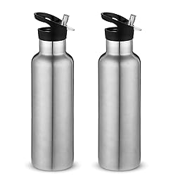 Neihepal 24oz Insulated Water Bottles Bulk 2