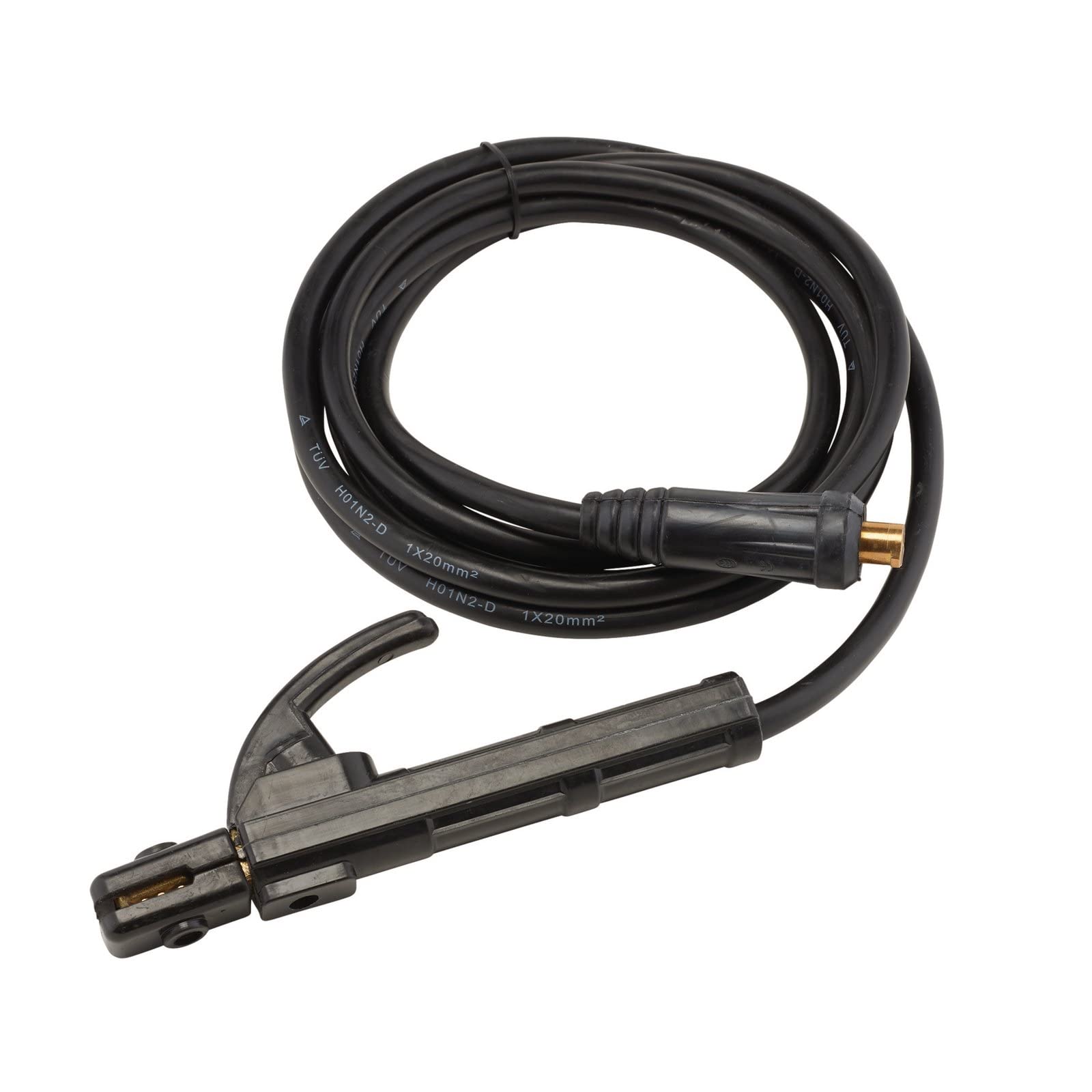 Draper 20925 MMA Welding Electrode Holder with 30/50 Dinse-Type Plug, 3m, 200A